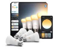 Philips Hue Inteligentna żarówka White Ambience  A60 E27 - 810lm (4sz.) - 1490231 - zdjęcie 3